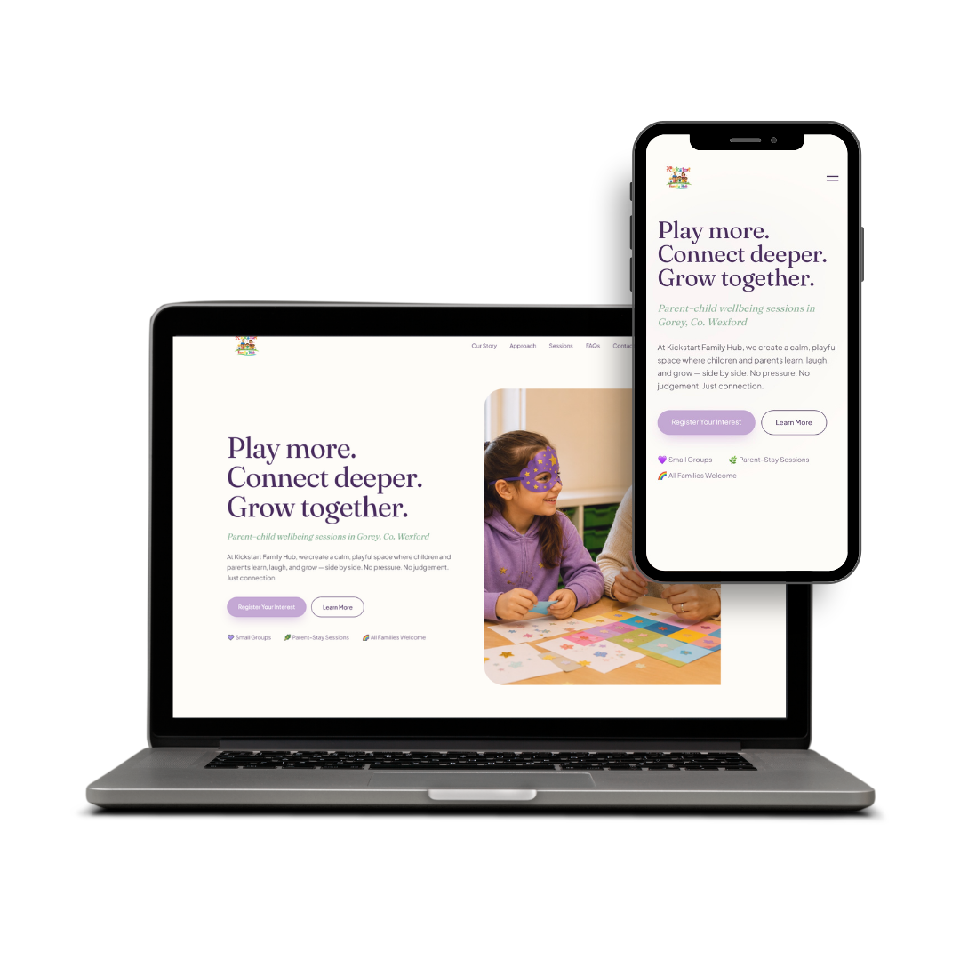 Kickstart Family Hub Family Wellbeing website