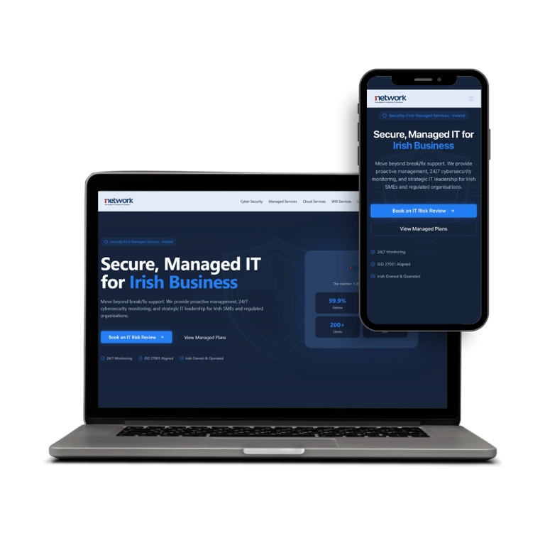 1Network IT Services website