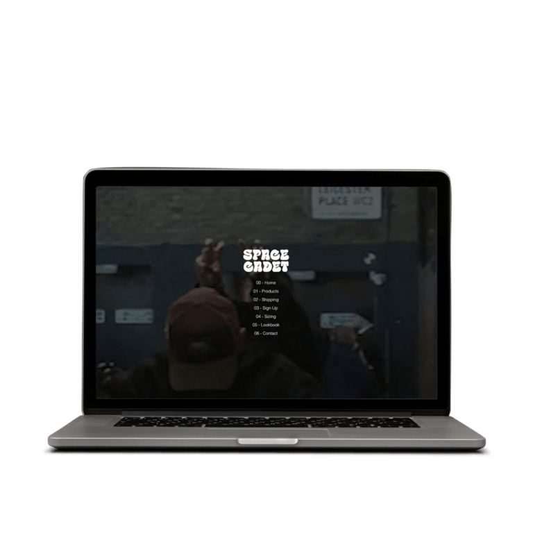Space Cadet Creative Studio website
